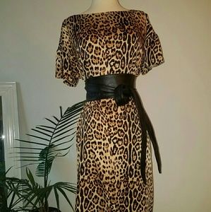 Joe Fresh Leopard Print Dress